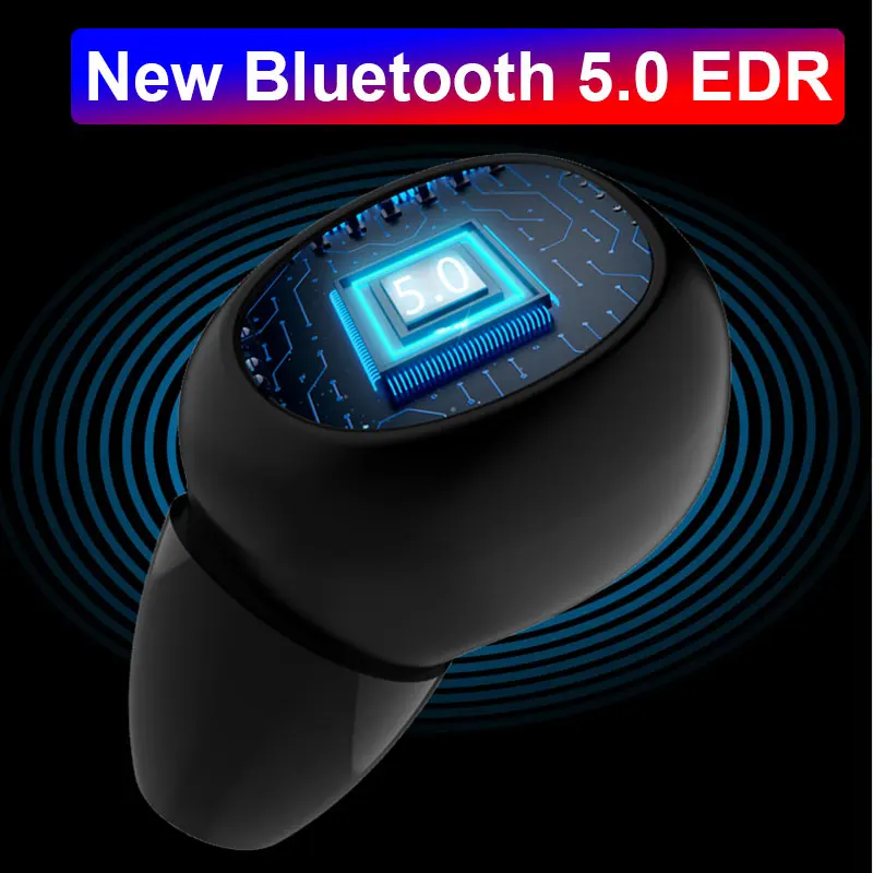 TIANENHUI Bluetooth наушники 5,0 TWS наушники шумоподавление Беспроводная гарнитура 6D стерео наушники микрофон 3000 мАч зарядная коробка