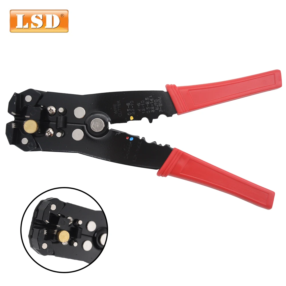 Щипцы для обжима кабеля автоматический инструмент зачистки проводов