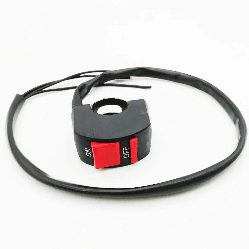 

Universal 7/8" handlebar ON/OFF push Button Connector switch Motorcycle Switches Handlebar Switches Motorbike Accessories