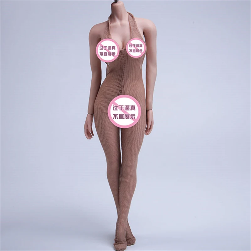 

1/6 Female Soldier Sexy Perspective BODYSUIT Anti staining Base Coat Suit for 12inch Action Figures body Accessories