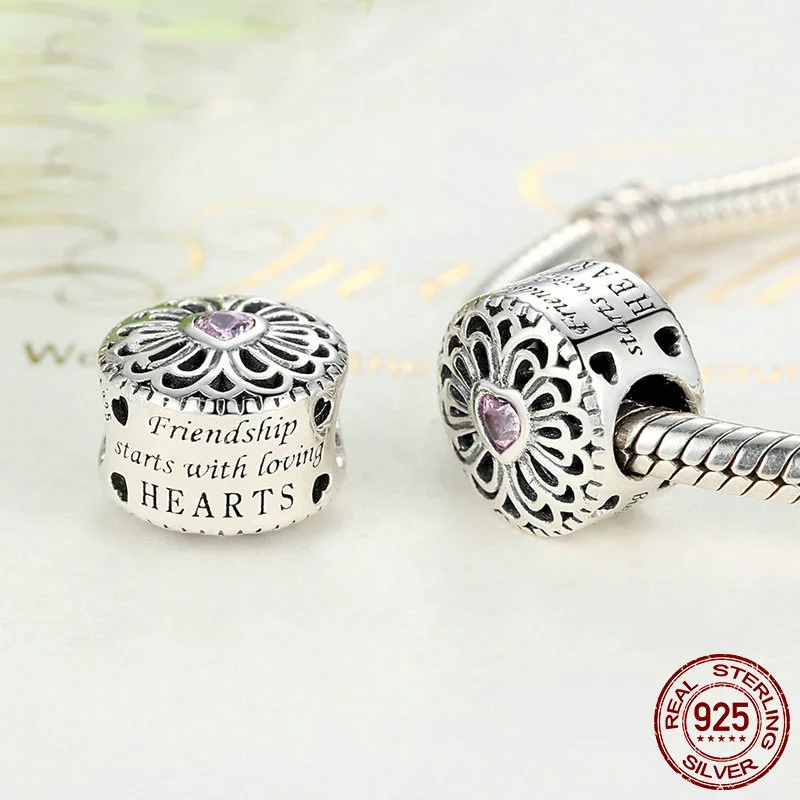 2021 Новые бусины-бабочки с божьей коровкой и цветком подходят для оригинальных