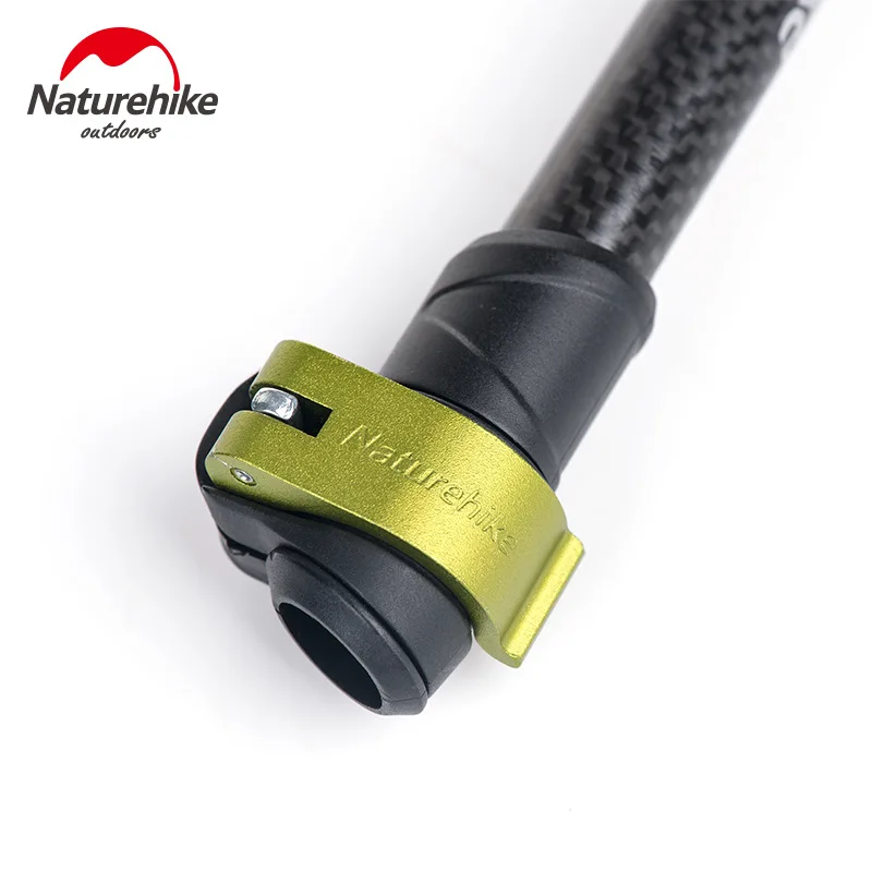 Палка складная телескопическая из углеродного волокна 5 секций|Трекинговые