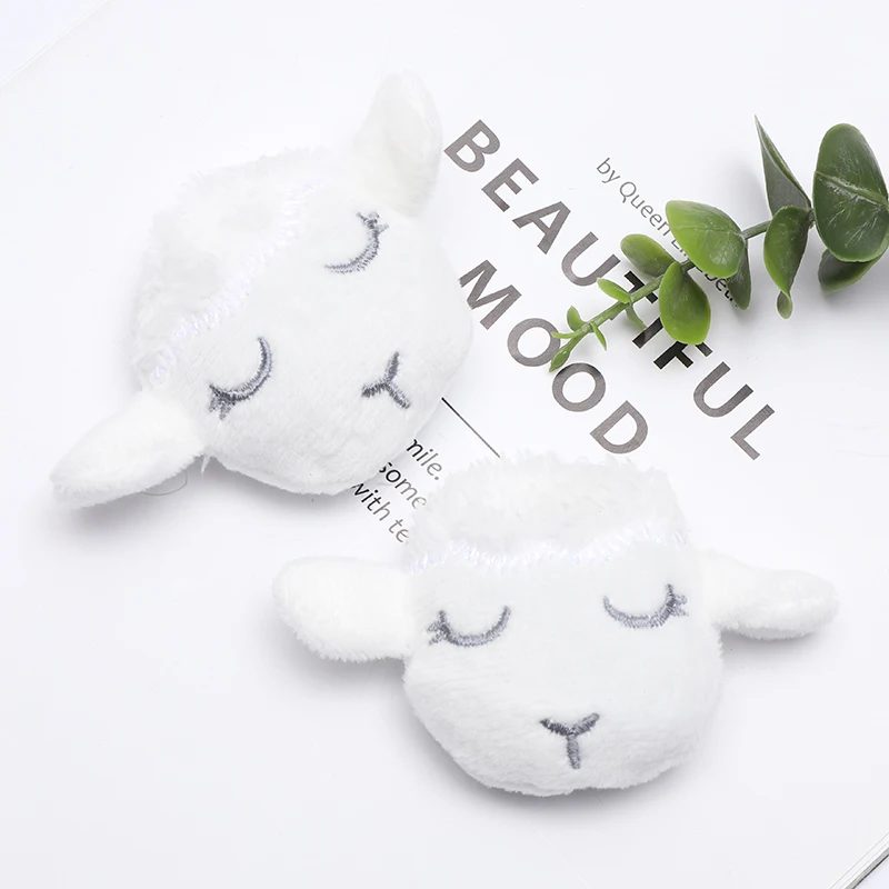 

3PCS Brooch Accessories White Sheep Shape Crystal Super Soft Clothing Accessories Children Cute Cartoon Clothing Accessories