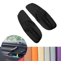 for vw golf 4 mk4 1998 2005 manual control window only 3 doors car front door armrest panel microfiber leather cover decor