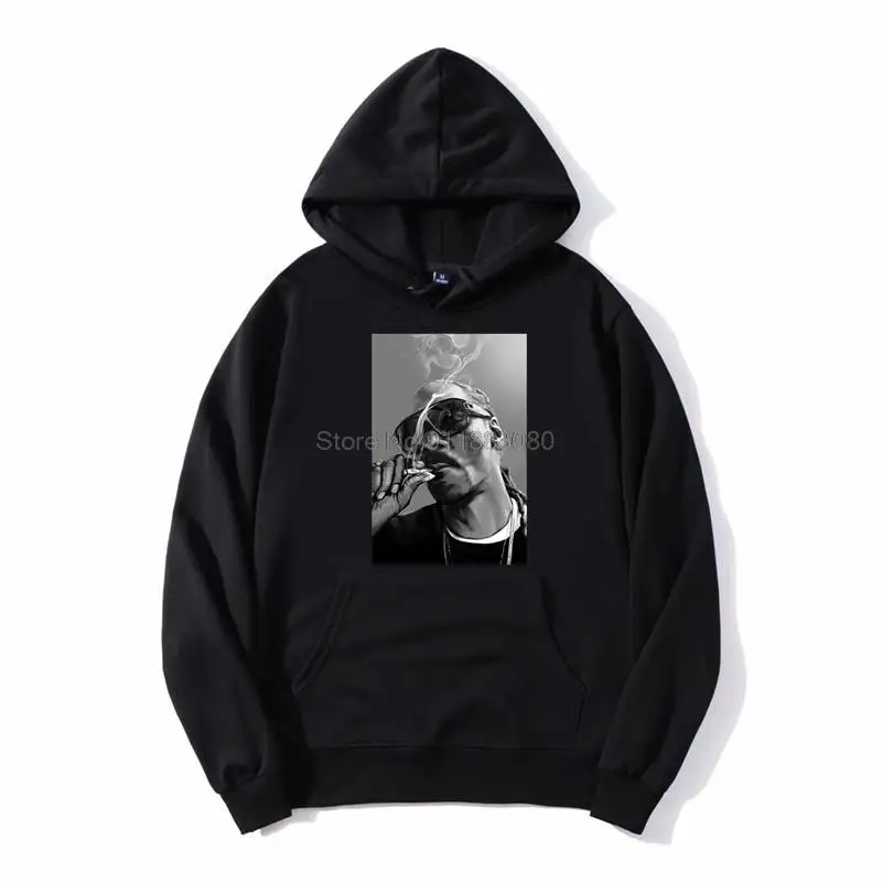 

Rapper Snoop Dogg Rap Hip Hop Dj Fashion Hoodie Rock Unisex Men Fleece Hoodies Hooded Sweatshirt Harajuku Streetwear