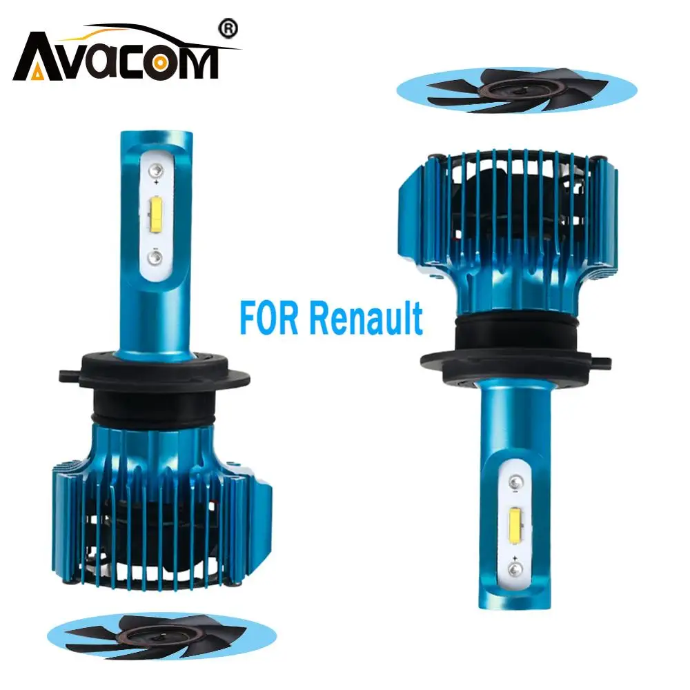 Автомобисветильник противотуманные светильник Avacom H4 H7 12 В 72 Вт HB3 HB4 H11 для Renault
