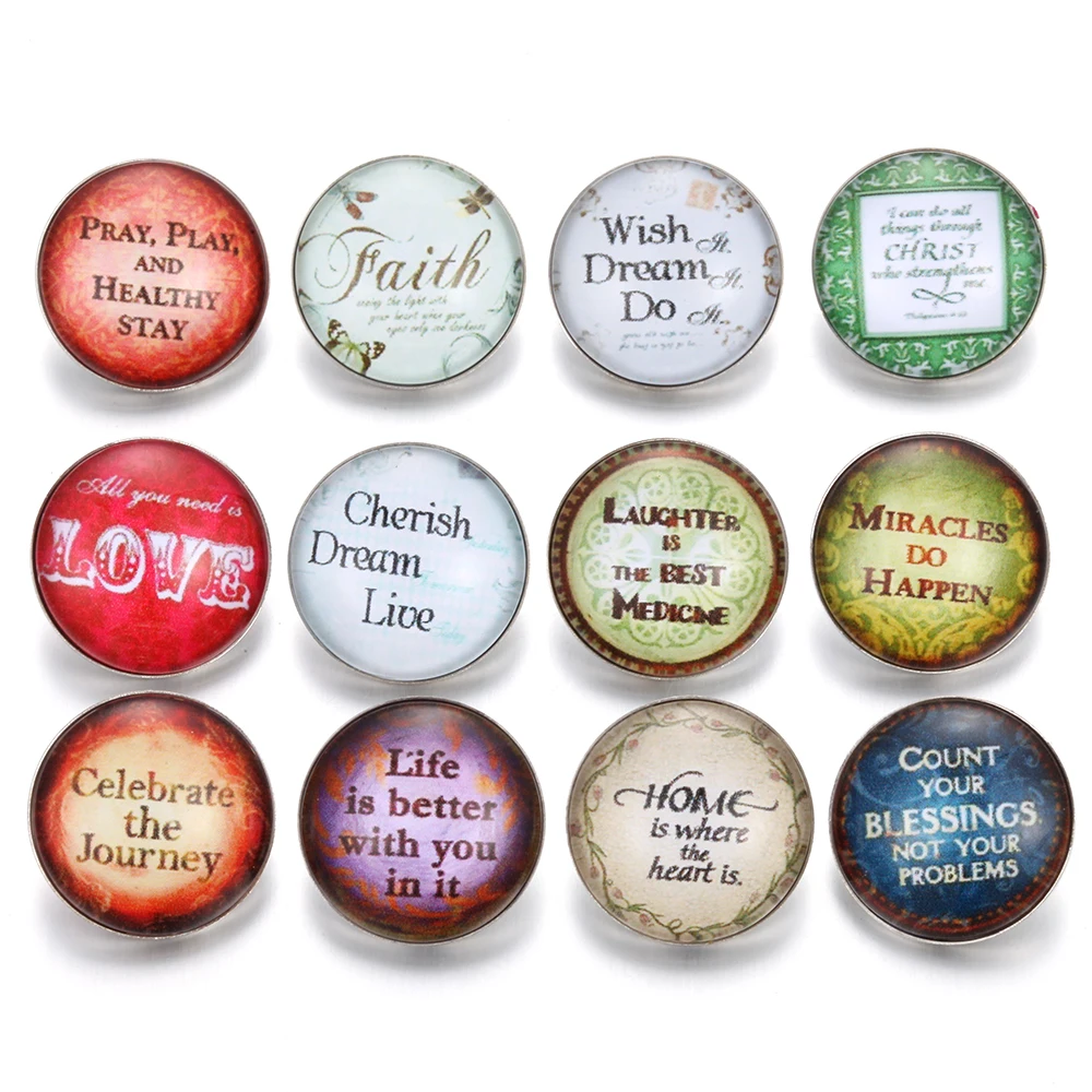 Стеклянные оснастки для ювелирных изделий 18 мм 10 шт./лот 2020|Браслеты с шармами| |