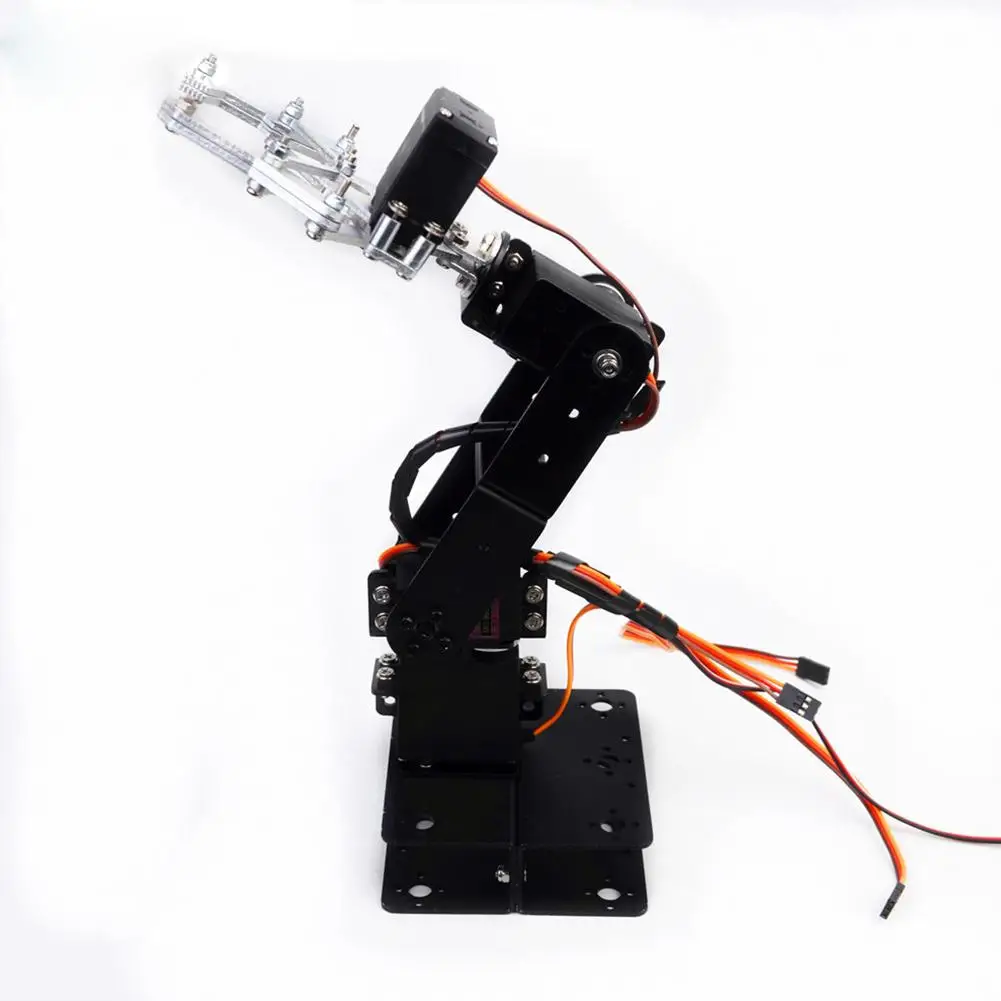 Алюминиевый сплав Arduino 4 степень свободы механическая рукоятка DIY робот