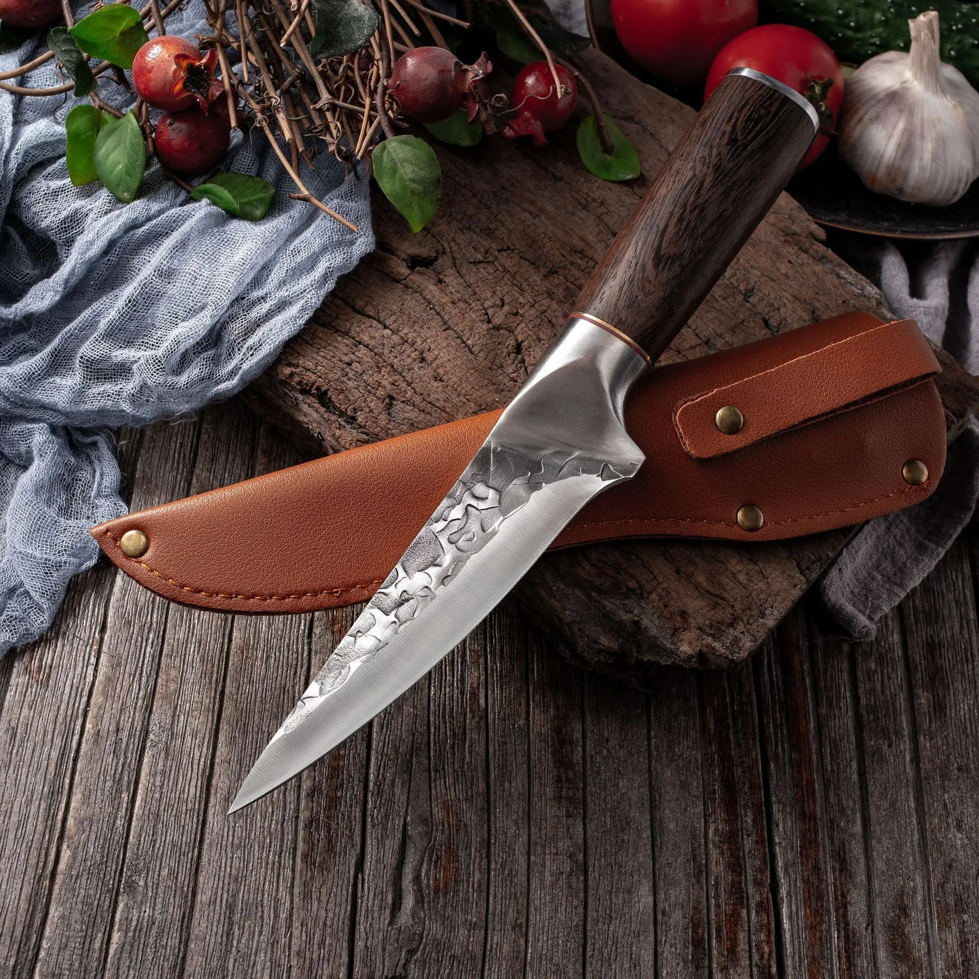 

Kitchen knife Deboning Cutting Meat Peeling Butchering Using Stainless Carbon Steel To Cut Meat Fish Melon and Fruit