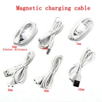 10pc 2p magnetic charging cable center spacing 5678910mm magnet suctio usb power charger for beauty instrument smart device