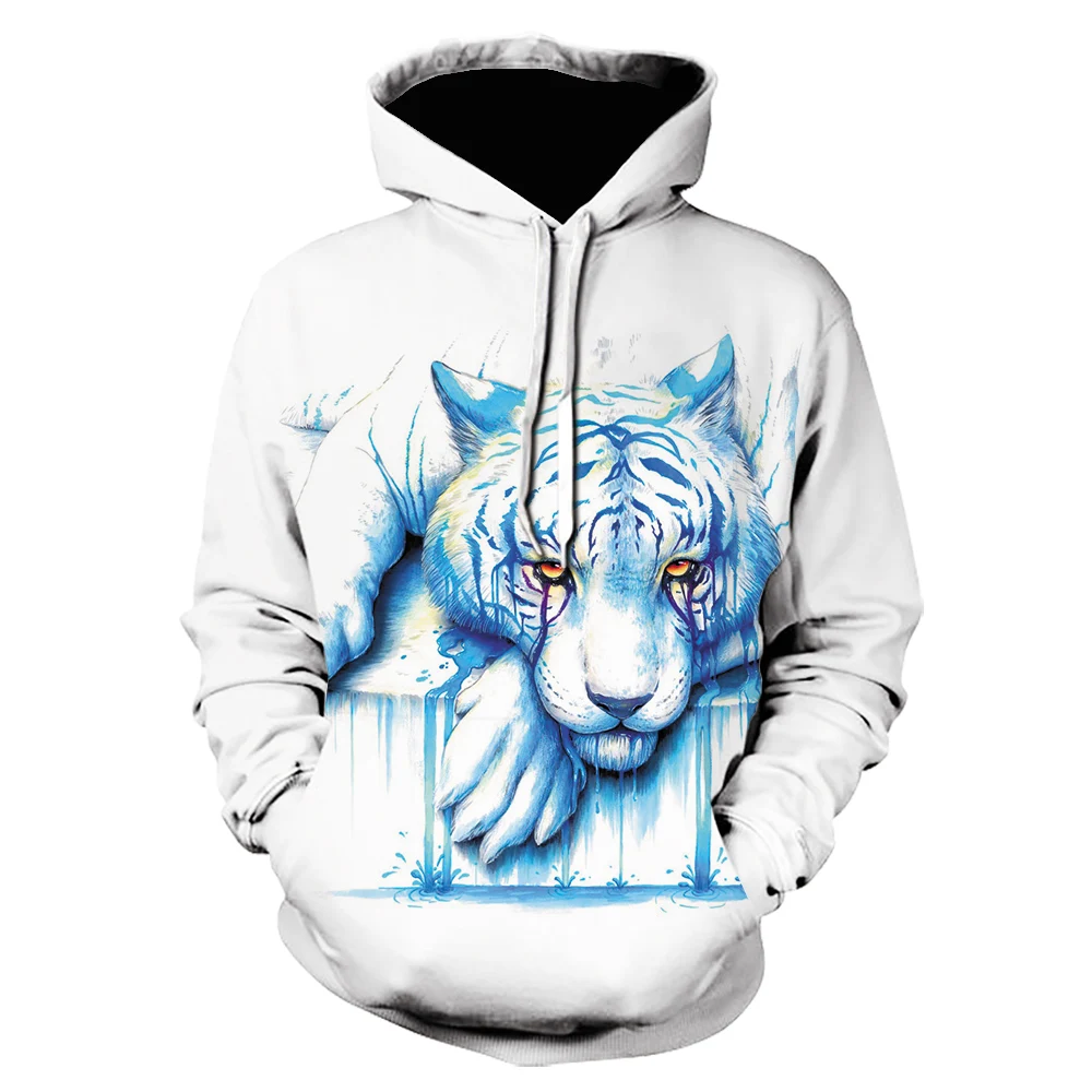 

2021 European and American autumn and winter new animal series 3d printing personalized sweater hoodie
