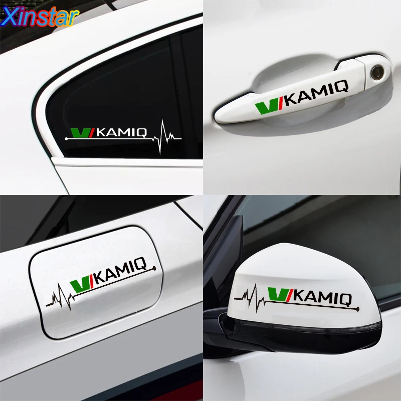 

Car body sticker for Skoda kamiq