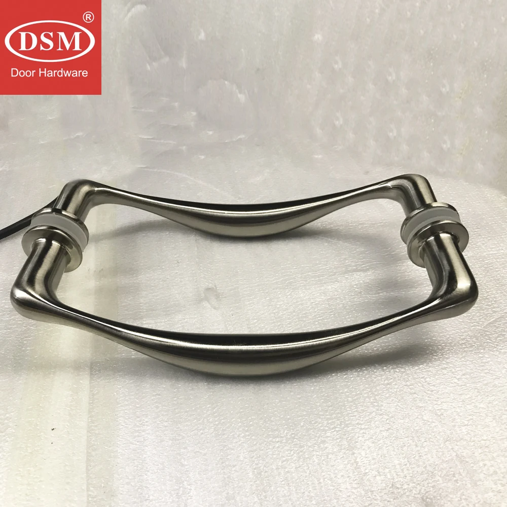 Твердые медные дверные ручки хромированные или атласные никелевые для входной