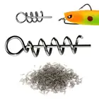 Mounchain 50 шт.кор. Рыбалка крючком Мягкая приманка Весна центровочные шпильки фиксированно нитки рукоятки замок для Мягкая приманка защелка замка