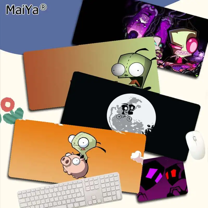 

MaiYa Cartoon Invader Zim Custom Skin Large Sizes DIY Custom Mouse Pad Mat Size For CSGO Game Player Desktop PC Computer Laptop