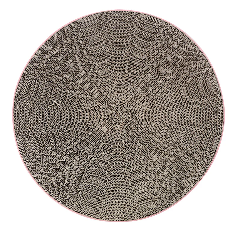 

Cat Toys Catch Hard-dwart Round Corrugated Cat Grab Board Since Hi Interactive Cat Grip Nest Cat Furniture