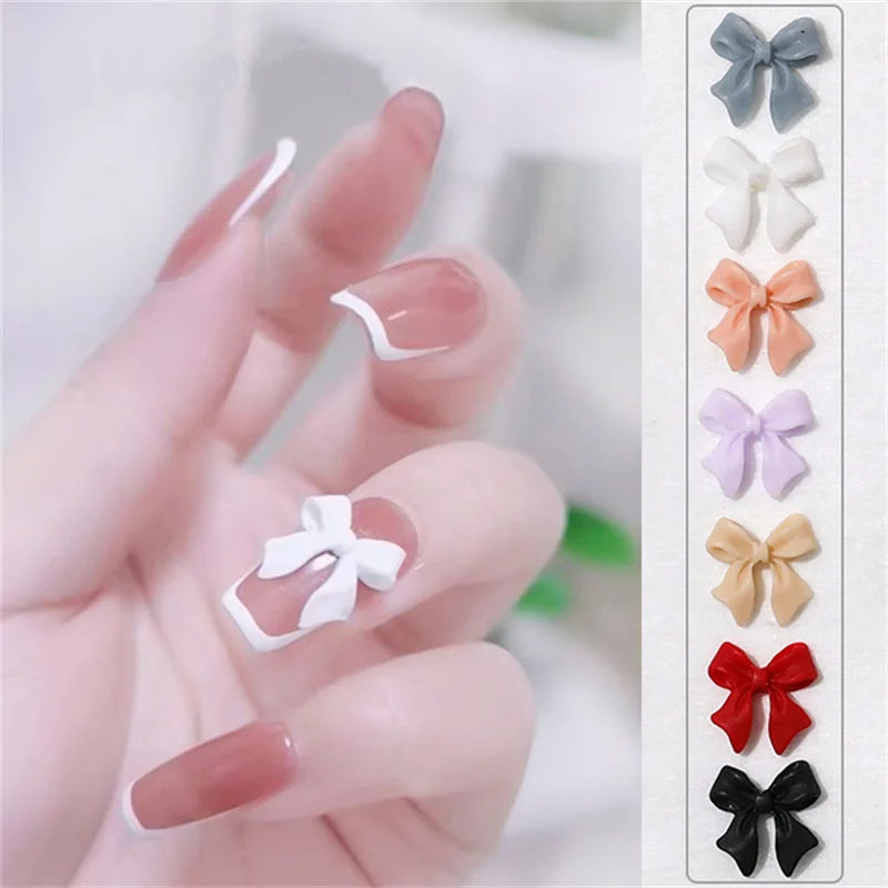 5 шт./лот Kawaii 3D украшения для ногтей детали из смолы бабочка Шарм Сделай Сам дизайн