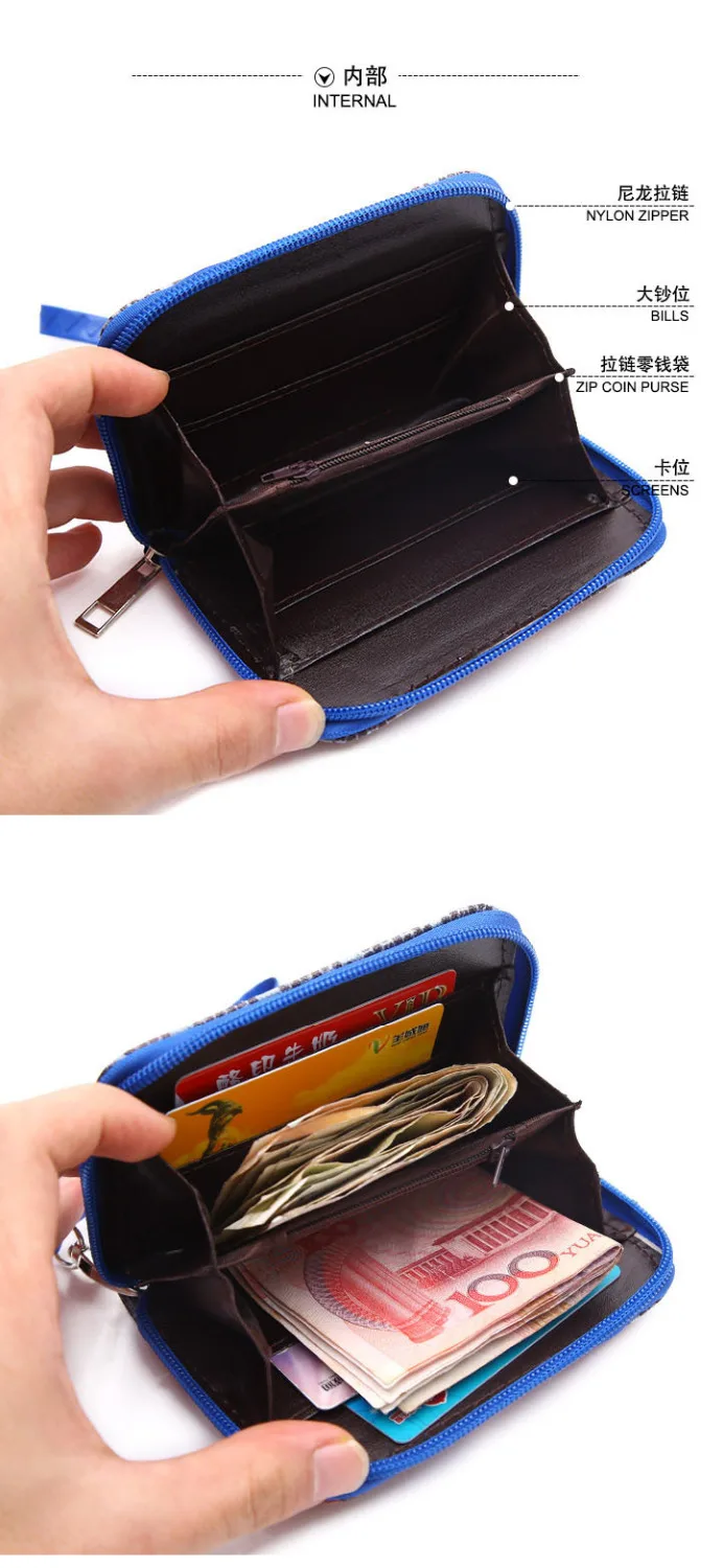 Короткий кошелек из искусственной кожи аниме/Haikyuu! Кошелек с молнией/Кошелек для