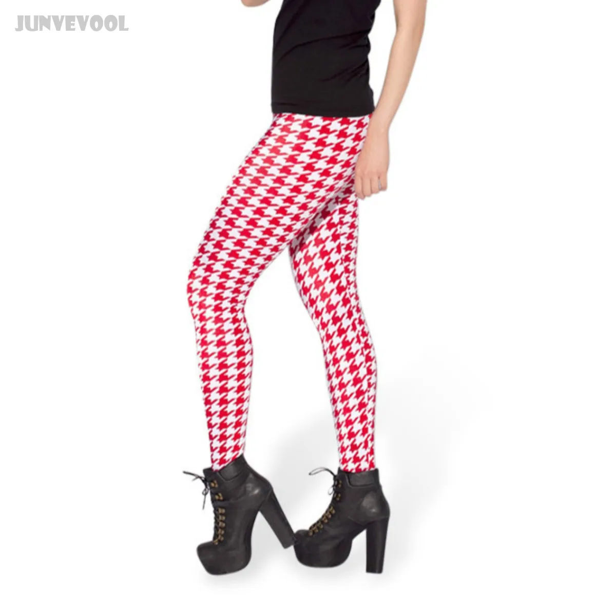 Сексуальные женские облегающие леггинсы в сетку белого и красного цвета брюки