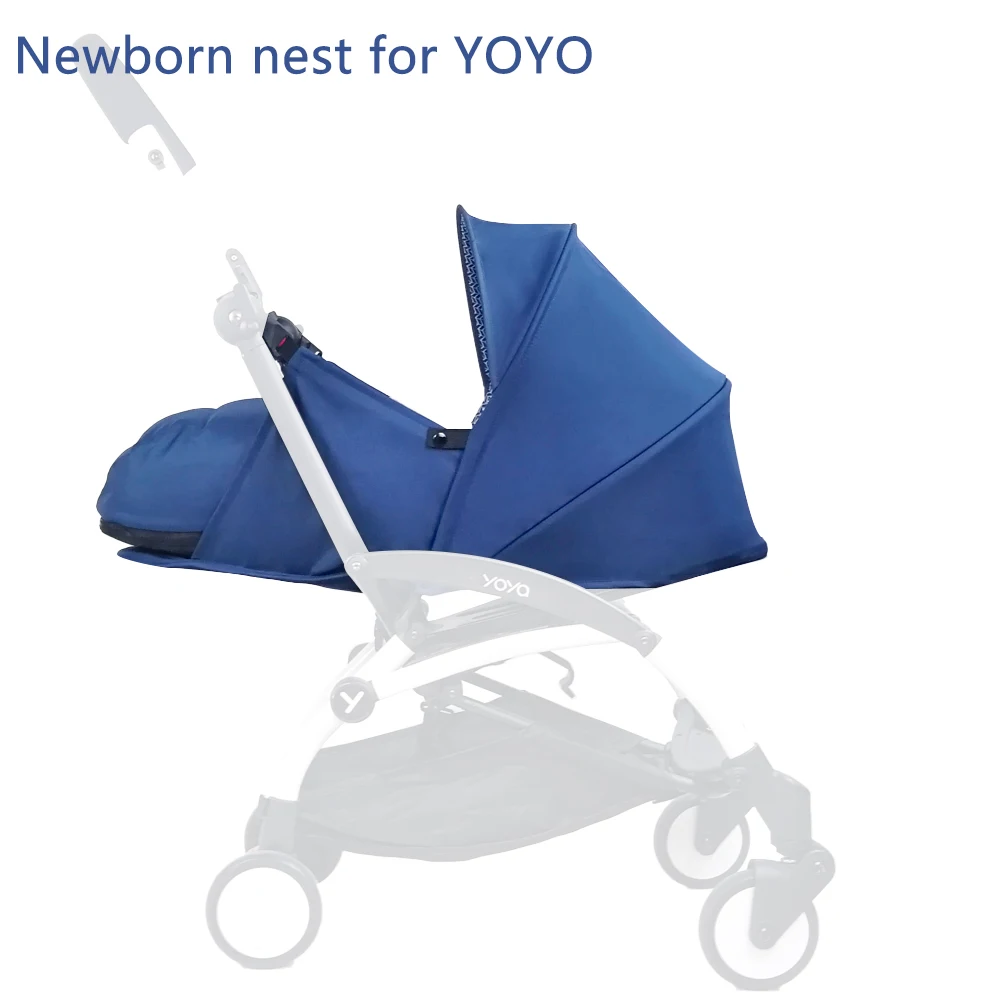 Baby Stroller Accessories Newborn Nest For Babyzen yoyo+ Yoya Stroller Original Fabric Sleeping Bag Winter Basket