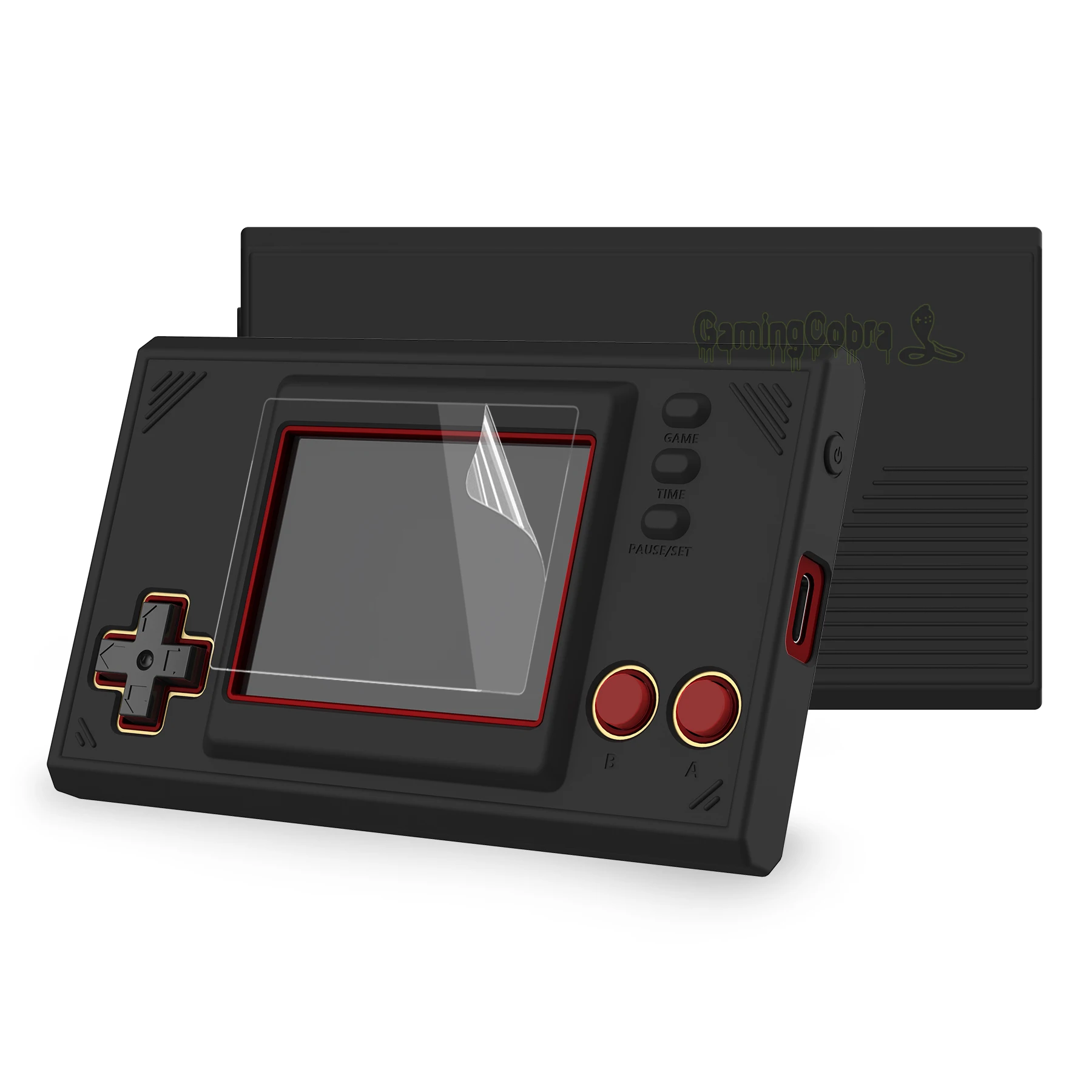 Защитный силиконовый чехол PlayVital с 2 защитными экранами для игр и часов: Super Mario Bros |