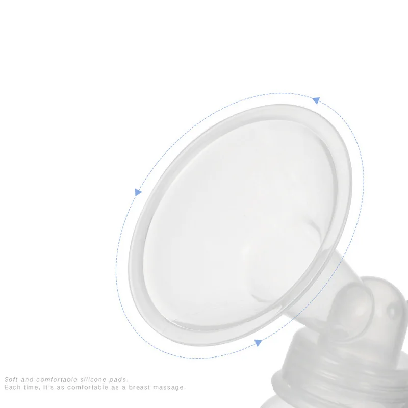 Ручной молокоотсос из пищевого полипропилена мощный для грудного вскармливания