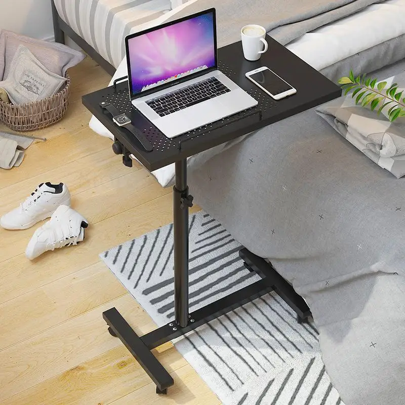 Компьютерный стол мобильный простой для дома спальни прикроватный столик