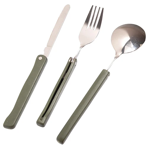 3 шт./компл. портативная посуда столовые приборы набор многофункциональный