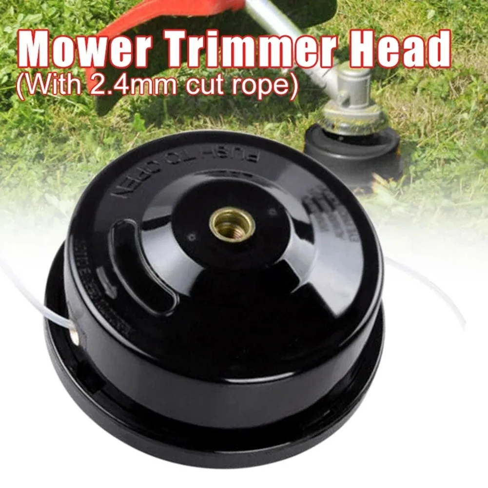 

12.5*4cm Universal Grass Trimmer Head Garden Tool Bump Feed String Trimmer Head Brush Cutter Lawn Mower Replacement Accessory
