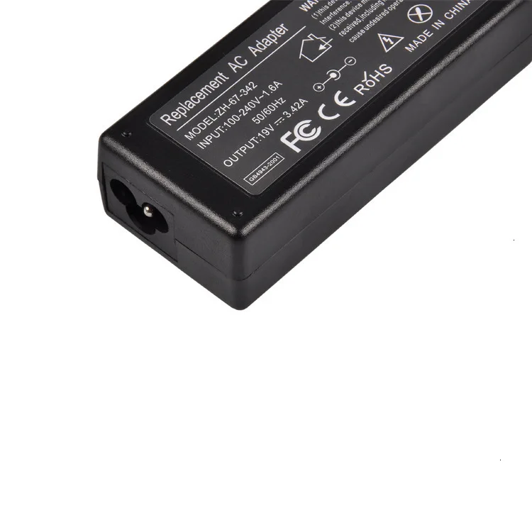19V 3.42A 65W Универсальный адаптер питания зарядное устройство для acer Asus Dell hp lenovo samsung Toshiba с 23 разъемами