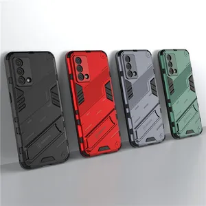 punk phone case for realme gt master case realme gt master cover armor shockproof silicone stand phone cover realme gt master 5g free global shipping