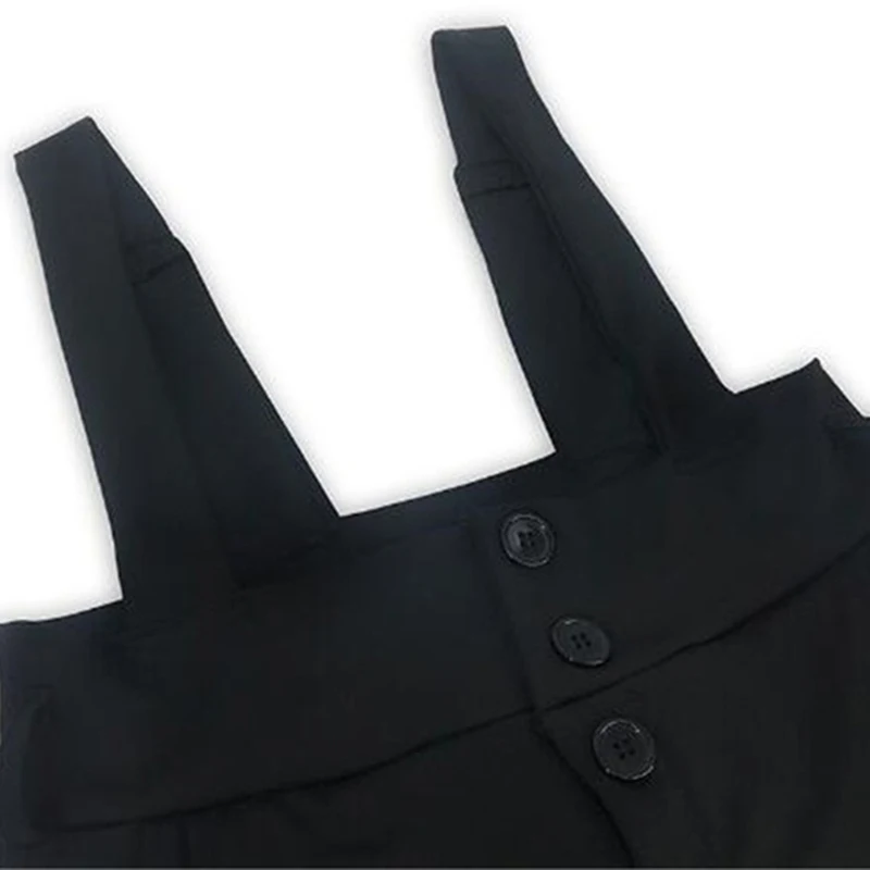 

2020 Rompers Womens Jumpsuit Long Elegant Zipper Pockets Sleevless Adjusted Strap High Waist Cargo Pants Overalls For Women