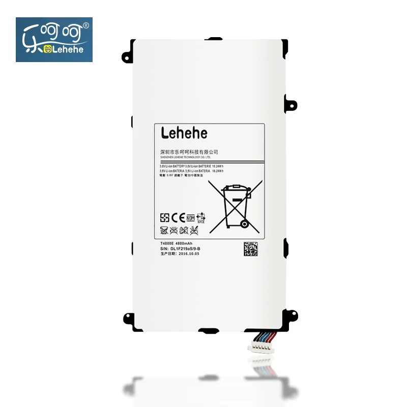 Аккумулятор LEHEHE T4800E для планшета Samsung Galaxy Tab Pro 8 4 дюйма T325 T320 T321 4800 мАч сменный