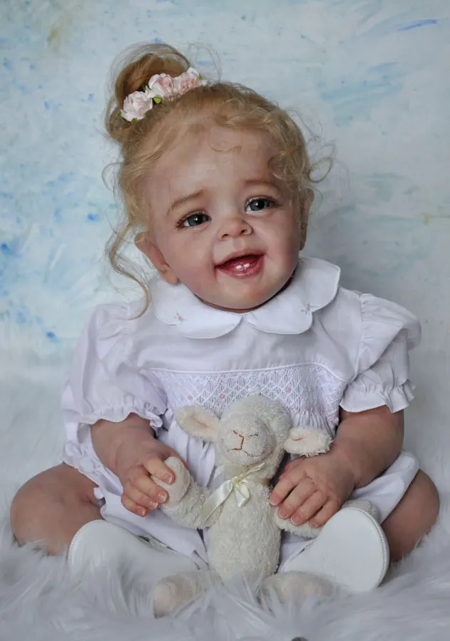 

NPK 22inch Rare Limited Sold Out Edtion Reborn Doll Kit Yannik with COA and Body Sweet Baby Original Certificate included