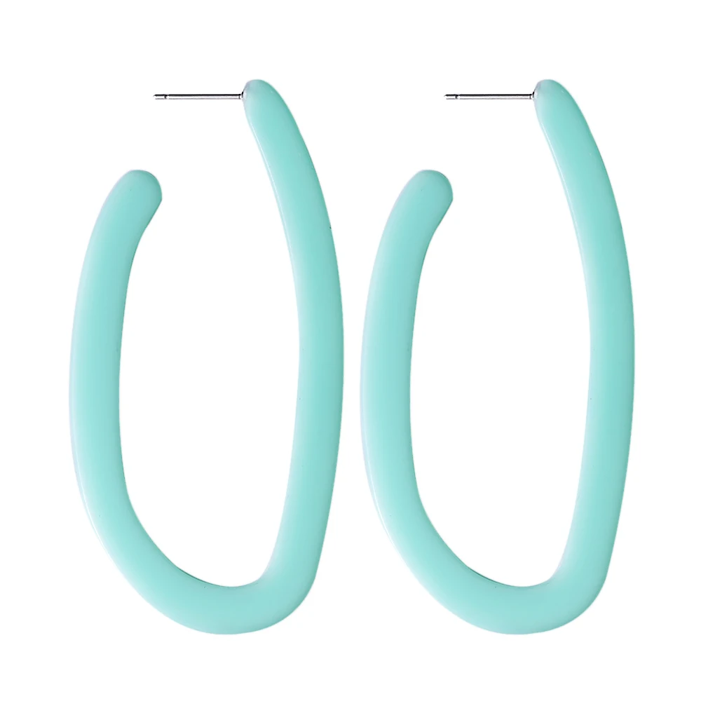 Женские Висячие серьги SOHOT разноцветные геометрические серьги-подвески ярких