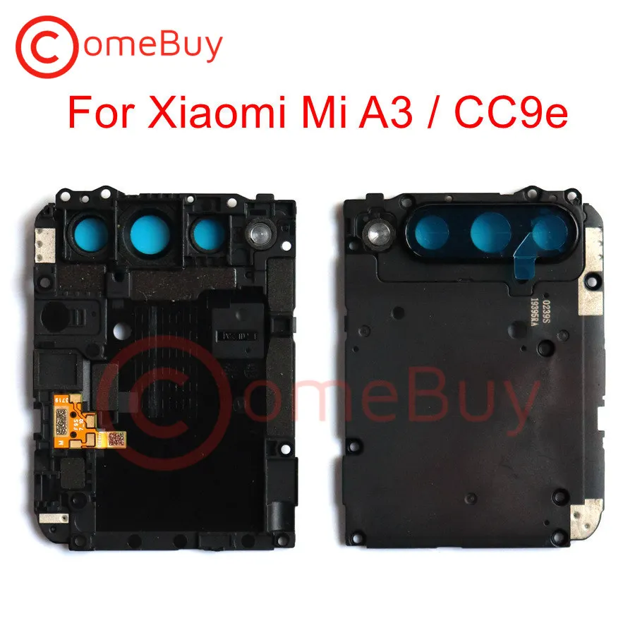 Рамка для объектива камеры Xiaomi Mi A3 + держатель задней Сменное стекло CC9e |