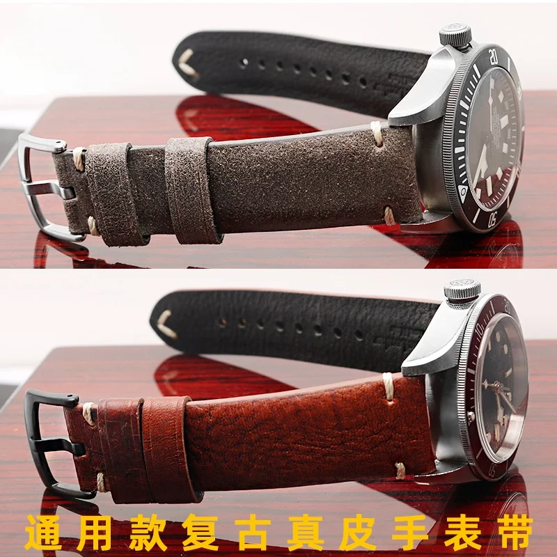 Ремешок из натуральной кожи для наручных часов Montblanc Star 36969 4810 Time Walker 1858 мужской 22