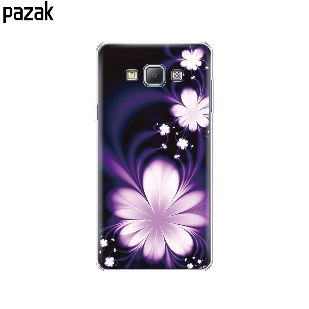 Силиконовый чехол для Samsung Galaxy A7 2015 Чехлы мягкая задняя крышка из ТПУ A700 A700F