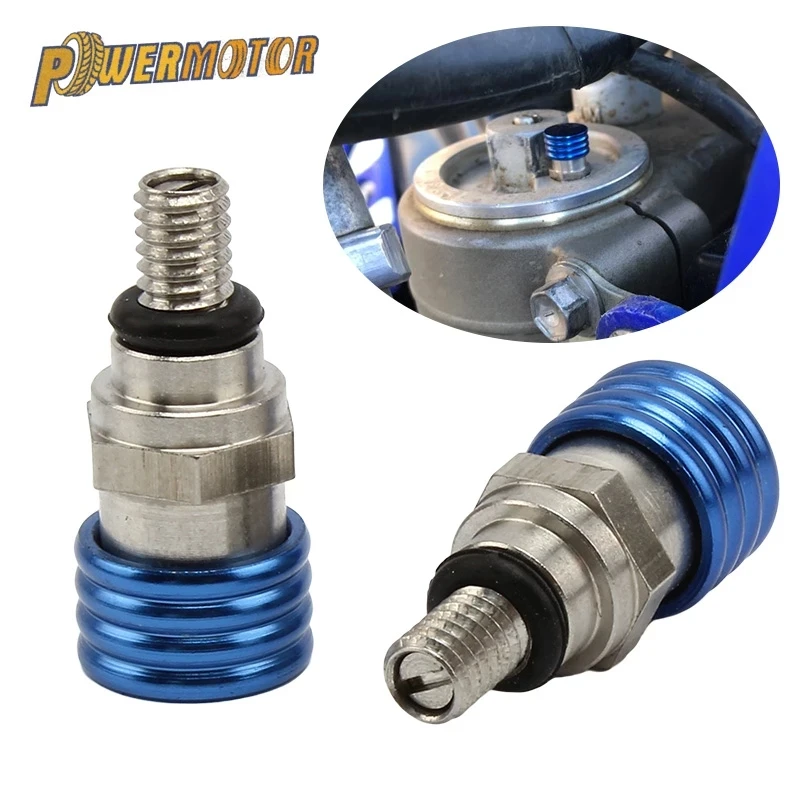 

M4x0.7 Fork Air Bleeder Relief Valve For 85 125 150 250 350 450 500 SX SXF EXC XC XCF XCW XCFW ADV Duke For Husqvarna Motor