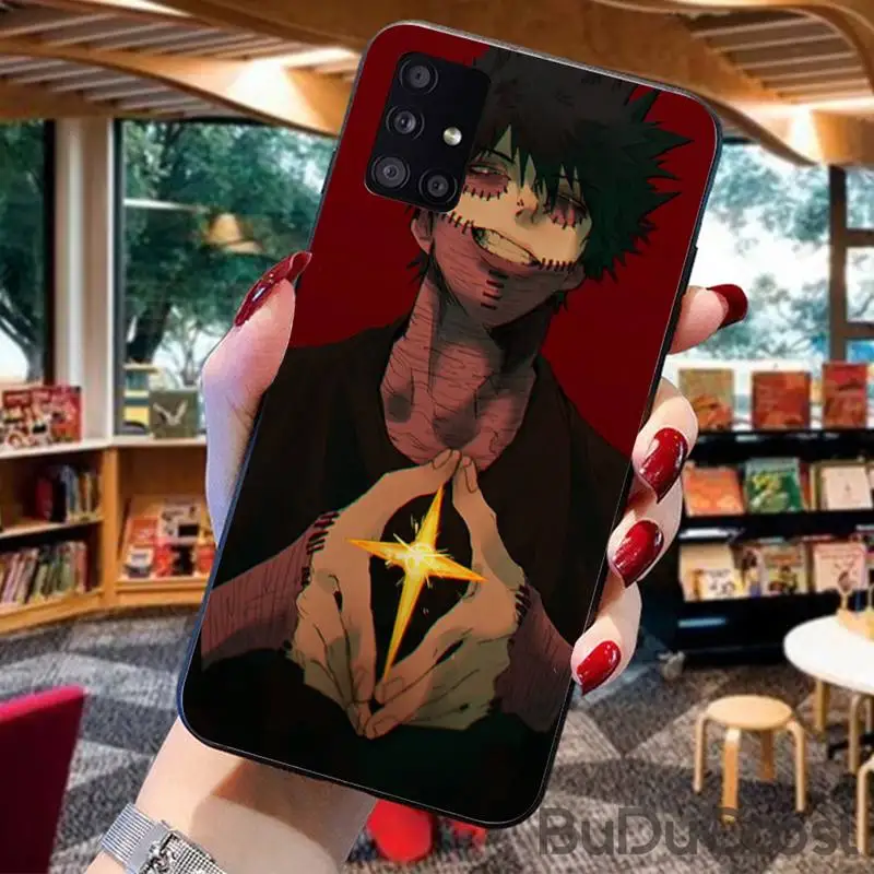 

Dabi Boku no My Hero Academia anime Phone Case For Samsung Galaxy A21S A01 A11 A31 A81 A10 A20E A30 A40 A50 A70 A80 A71 A51