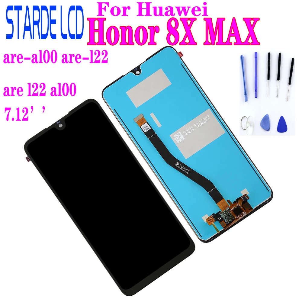 Оригинальный ЖК дисплей для Huawei Честь 8X MAX сенсорный экран дигитайзер Замена