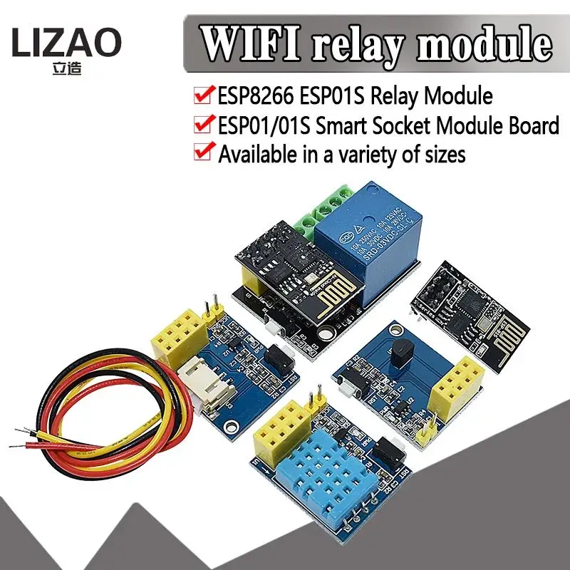 Релейный модуль ESP8266 ESP-01S 5V WiFi умный дом дистанционный переключатель для Arduino Phone