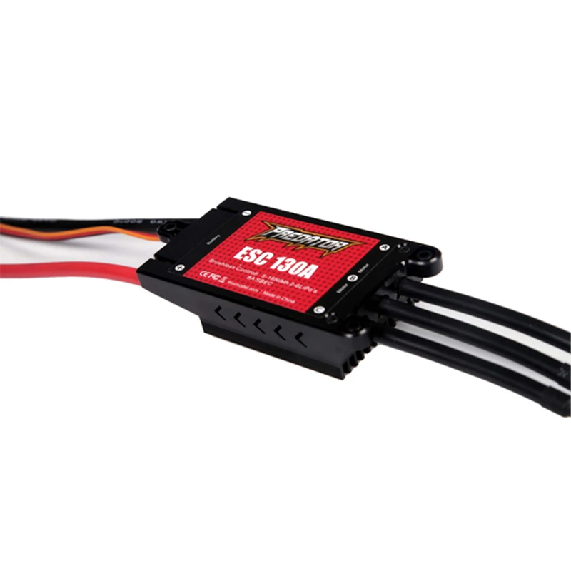 FMS Predator 130A бесщеточный ESC XT60 с переключателем 8A BEC для моделей RC|brushless esc|esc brushlessrc esc |