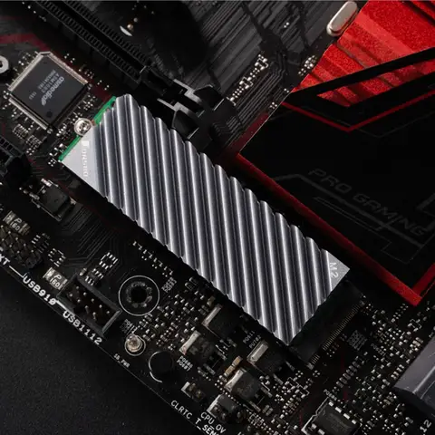 10 шт. Jonsbo M2 NVMe SSD алюминиевый M.2 2280 NVMe теплоотводящий рассеиватель с термопанелью для M2 drive PC Playstation ps5