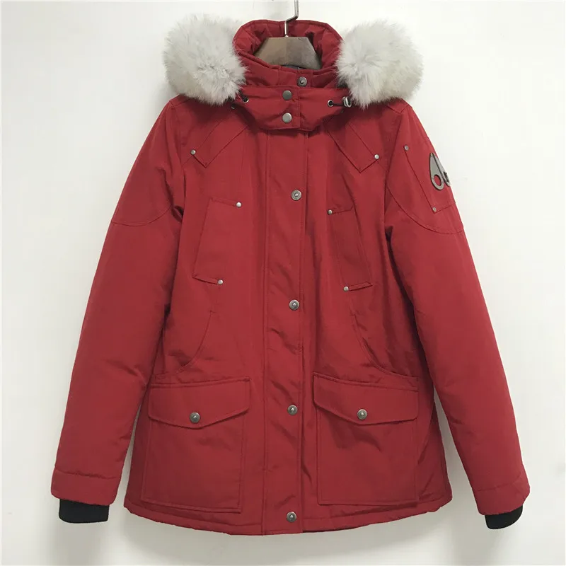 Женский элегантный пуховик с металлическим узором теплое короткое пальто