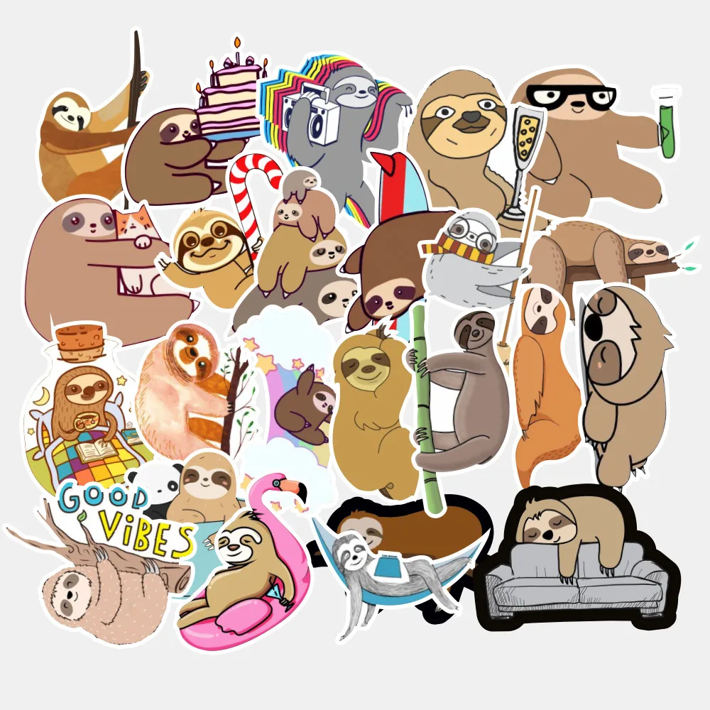 

10/30/50pcs Monkey Car Skateboard Stickers For Laptop Guitar Cans Waterproof Witch Sticker Space Pack Phone Motorcycle