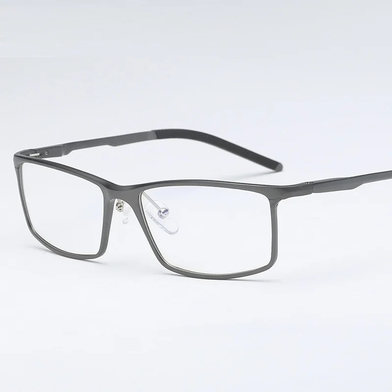 Zerosun алюминиевые очки для близорукости мужские прозрачный оттенок линзы