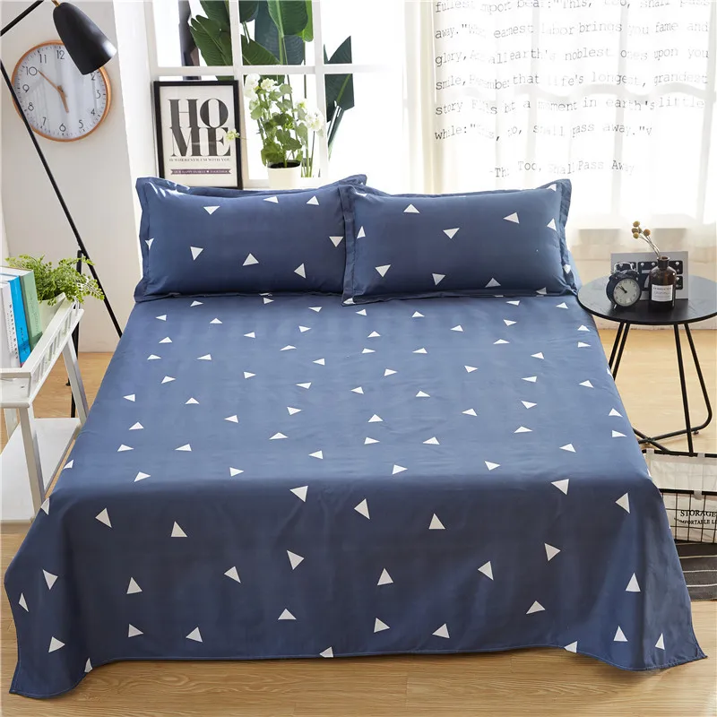 Простыни из полиэстера с рисунком животных мультфильмов дышащие мягкие матрас