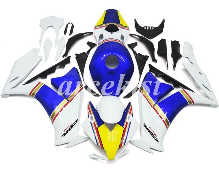 

Injection Molding New ABS Whole Fairings kit Fit For HONDA CBR1000RR 2012 2013 2014 2015 2016 CBR1000 bodywork set White blue