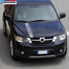 Автомобильная светозащитная бленда для Fiat Freemont, Автомобильная крышка двигателя, декоративные виниловые наклейки, гоночный Спорт, Стайлинг, автомобильные аксессуары
